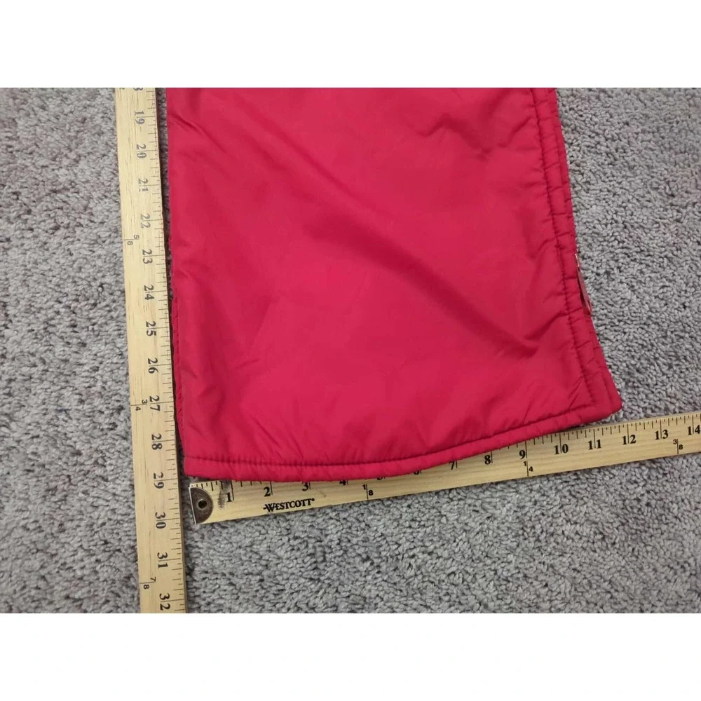 Vintage‎ White Stag Skiwear Snow Pants Mens W:32 Red Side Leg Zip Made in Mexico